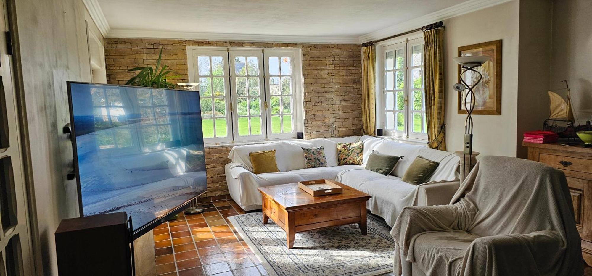 Chez Renee Et Raynal B&B Plounevez-Lochrist Luaran gambar