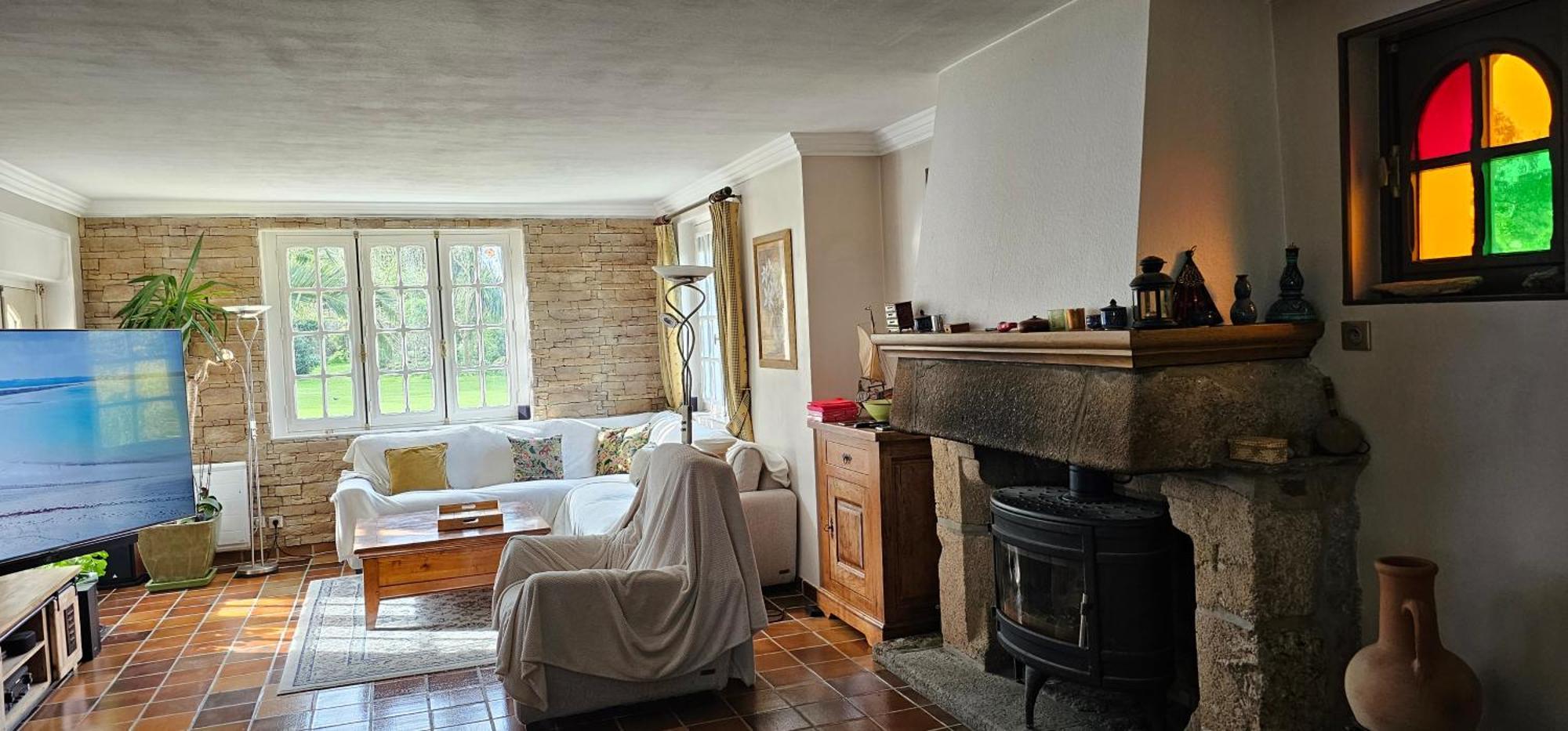 Chez Renee Et Raynal B&B Plounevez-Lochrist Luaran gambar